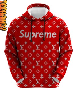 Supreme Luxury French 3D Hoodie