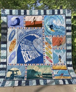 Surfing Quote Quilt Blanket Bedding Set Great Customized Blanket Gifts For Birthday Christmas Thanksgiving