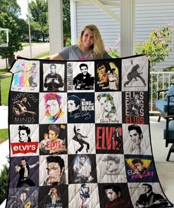 Suspicious Mind Elvis Presley Quilt Blanket Bedding Set
