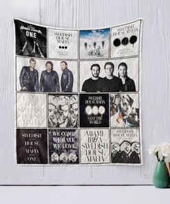 Swedish House Mafia Quilt Blanket Bedding Set for Home Décor