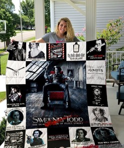 Sweeney Todd The Demon Barber Of Fleet Street Quilt Blanket Bedding Set
