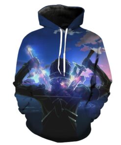 Sword Art Sword Art Online Kirigaya Kazuto Hoodie 3D
