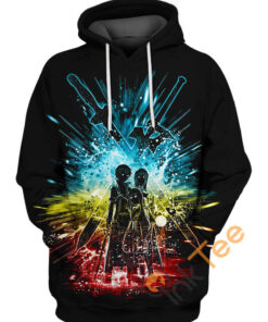 Sword Art Trio Hoodie 3D