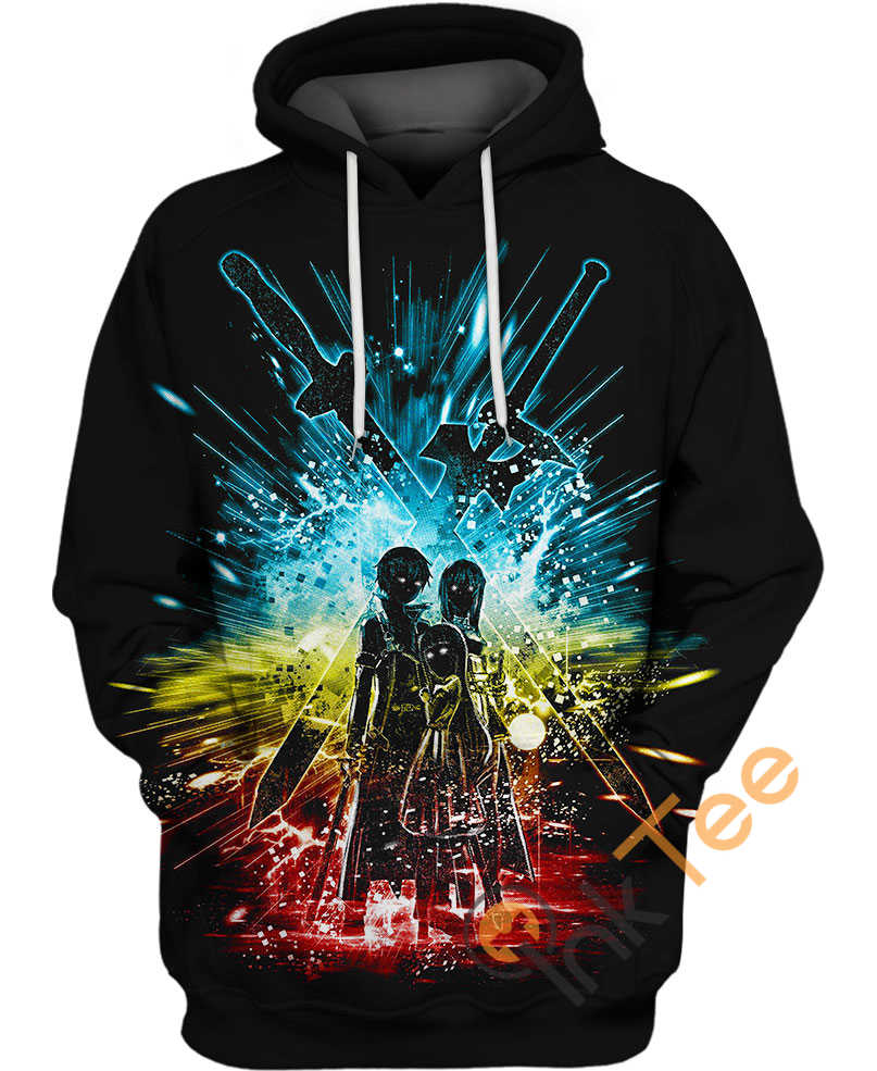 Sword Art Trio Hoodie 3D