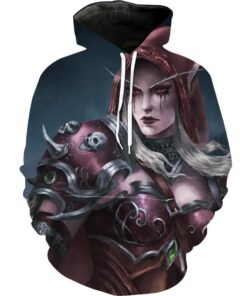 Sylvanas Shadowlands World Of Warcraft Shadowlands Hoodie 3D