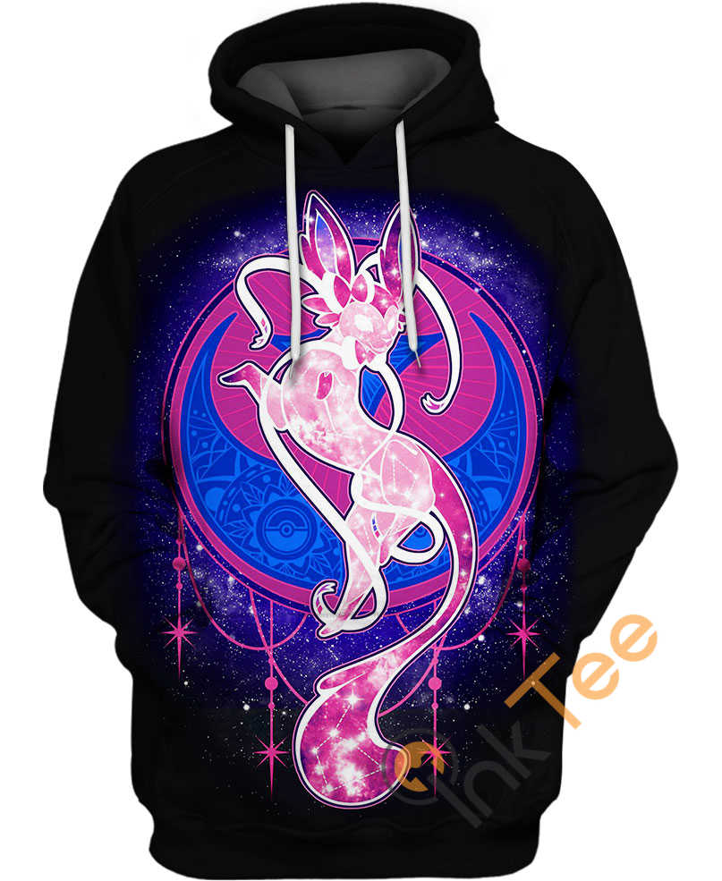 Sylveon Starry Hoodie 3D