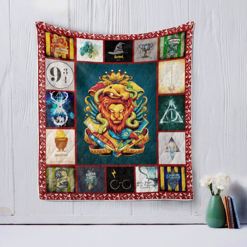 Symbols Harry Potter Art Quilt Blanket Bedding Set
