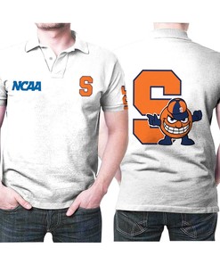 Syracuse Orange Ncaa 3d 3D All Over Print Polo Shirt