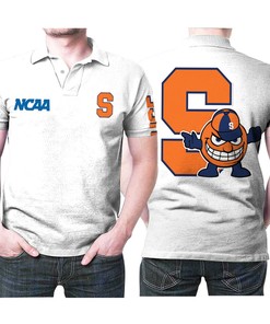 Syracuse Orange Otto The Orange Logo Ncaa 3D All Over Print Polo Shirt