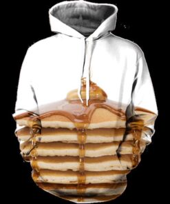 Syrup Pancakes Funny Foods Hoodie 3D