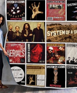 System Of A Down Quilt Blanket