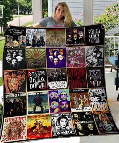 System Of A Down Quilt Blanket Bedding Set