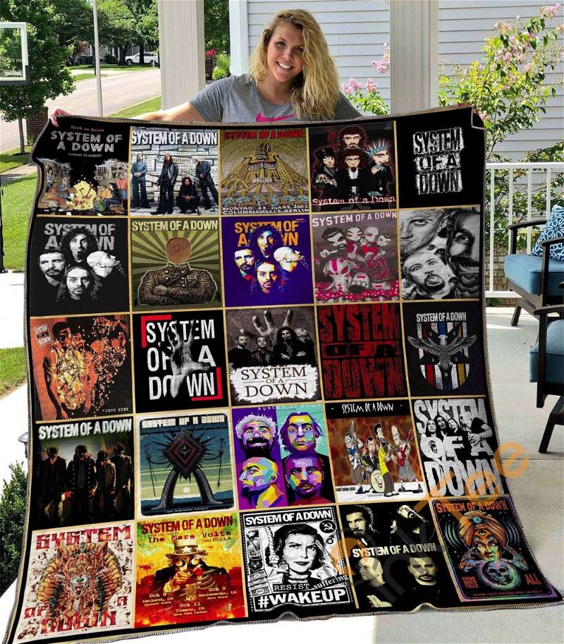 System Of A Down Quilt Blanket Bedding Set