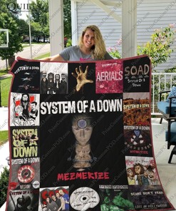 System Of A Down Quilt Blanket Bedding Set For Fans