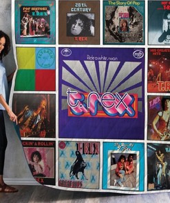 T. Rex Complication Albums Quilt Blanket Bedding Set