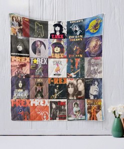 T. Rex Quilt Blanket Bedding Set for Home Décor