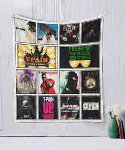 T-Pain Quilt Blanket Bedding Set for Home Décor
