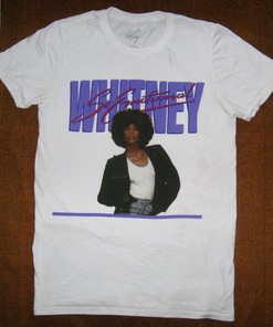 T-Shirt Whitney Houston. So Emotional. Michael Jackson Mariah Carey