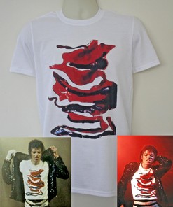 T-Shirt Worn By Michael Jackson - Worn On Victory Tour 1984