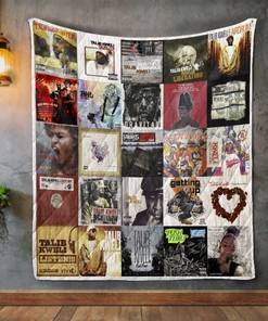 Talib Kweli Album Covers Quilt Blanket Bedding Set