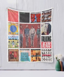Talking Heads Quilt Blanket Bedding Set for Home Décor