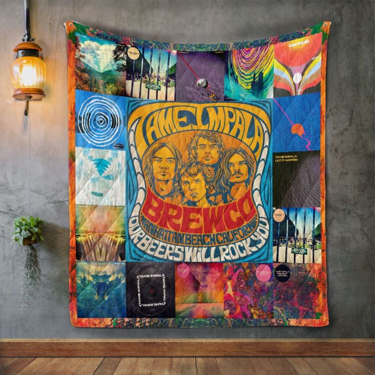 Tame Impala Quilt Blanket Bedding Set for Home Décor