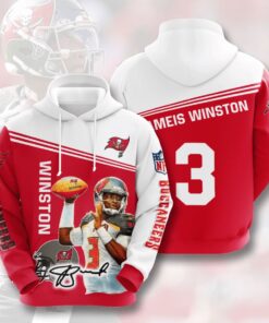 Tampa Bay Buccaneers Custom All Over Print Hoodie 3D Style 2