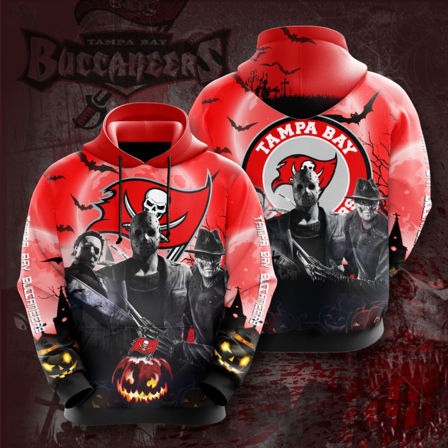 Tampa Bay Buccaneers Custom All Over Print Hoodie 3D Style 9