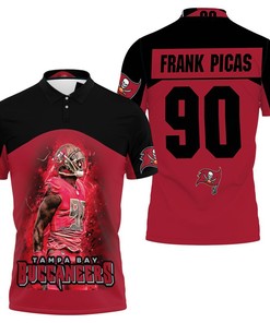 Tampa Bay Buccaneers Frank Picas 90 Legend For Fan 3D All Over Print Polo Shirt