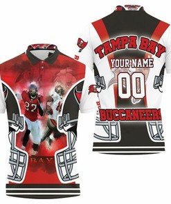 Tampa Bay Buccaneers Helmet Nfc South Champions Super Bowl 2021 Personalized 3D All Over Print Polo Shirt
