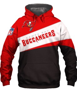 Tampa Bay Buccaneers Hoodie 3D Zip Hoodie
