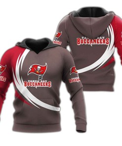 Tampa Bay Buccaneers Hoodie Curve Graphic Gifts for Fans