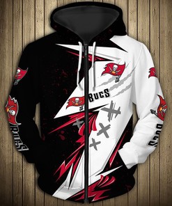 Tampa Bay Buccaneers Hoodie Thunder Graphic Gifts for Fans