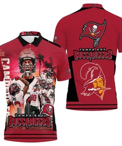 Tampa Bay Buccaneers Liv Champion Legend 3D All Over Print Polo Shirt