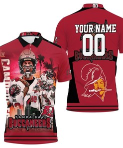 Tampa Bay Buccaneers Liv Champion Legend Personalized 3D All Over Print Polo Shirt