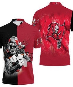 Tampa Bay Buccaneers Logo Best Player 3D All Over Print Polo Shirt