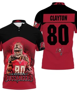 Tampa Bay Buccaneers Michael Clayton 80 Legend Printed 3d Polo Shirt Jersey All Over Print Shirt 3d T-shirt