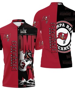 Tampa Bay Buccaneers Mike Evans Home Sweet Home 3D All Over Print Polo Shirt