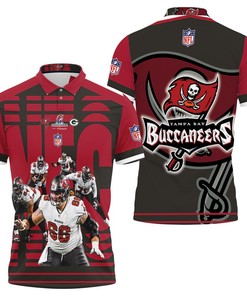 Tampa Bay Buccaneers Nfc South Champions Division Super Bowl 2021 3D All Over Print Polo Shirt