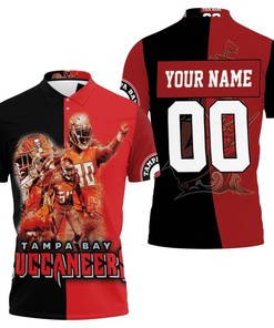 Tampa Bay Buccaneers Pirates Nfc South Champions Super Bowl 2021 Personalized 3D All Over Print Polo Shirt