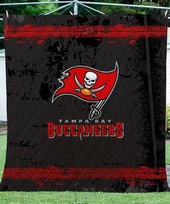 Tampa Bay Buccaneers Quilt Blanket Bedding Set Fan Gift