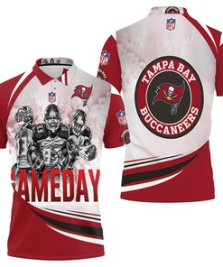 Tampa Bay Buccaneers Same Day Nfc South Division Champions Super Bowl 2021 3D All Over Print Polo Shirt