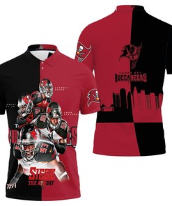 Tampa Bay Buccaneers Siege The Day 3D All Over Print Polo Shirt
