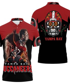 Tampa Bay Buccaneers Skull Nfc South Division Champions Super Bowl 2021 3D All Over Print Polo Shirt