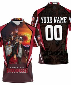 Tampa Bay Buccaneers Super Bowl 2021 Nfc South Champions Division Personalized 3D All Over Print Polo Shirt