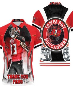 Tampa Bay Buccaneers Super Bowl Champions 2021 Thank You Fan 3D All Over Print Polo Shirt
