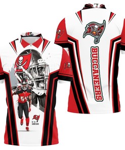 Tampa Bay Buccaneers Superbowl Champions Lavonte David 54 3D All Over Print Polo Shirt