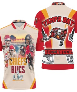 Tampa Bay Buccaneers Win 2021 Super Bowl Champions 3D All Over Print Polo Shirt
