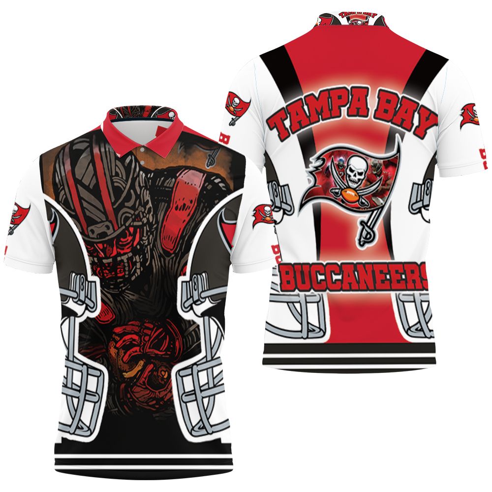 Tampa Bay Buccaneers Zombie 2021 Nfl Champions 3D All Over Print Polo Shirt