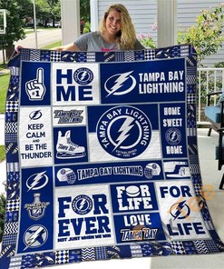 Tampa Bay Lightning Quilt Blanket Bedding Set